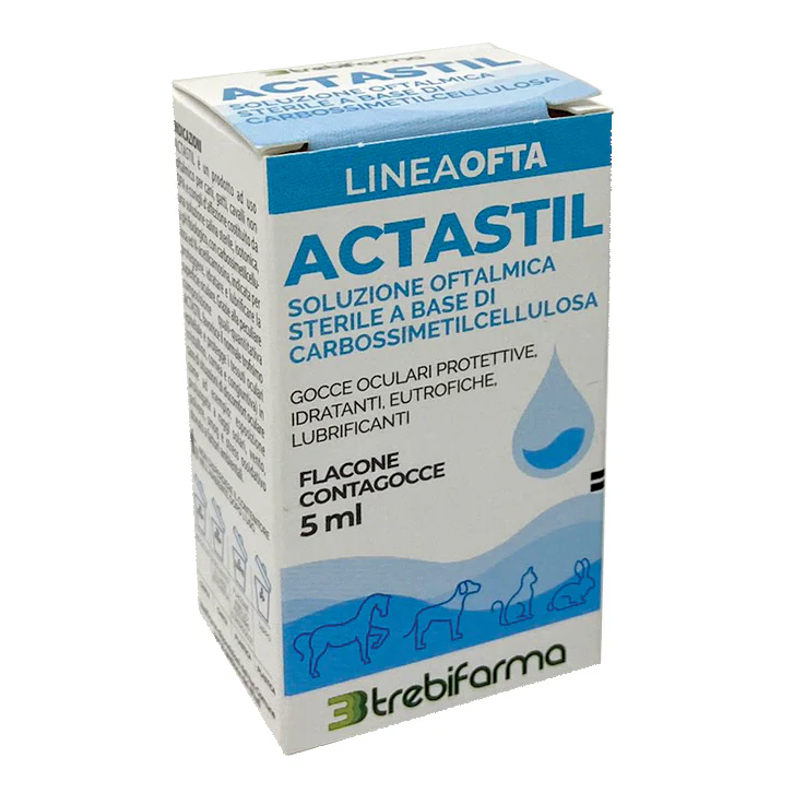 Actastil Soluzione Oftalmica – Gocce Oculari Protettive e Idratanti 5 ml